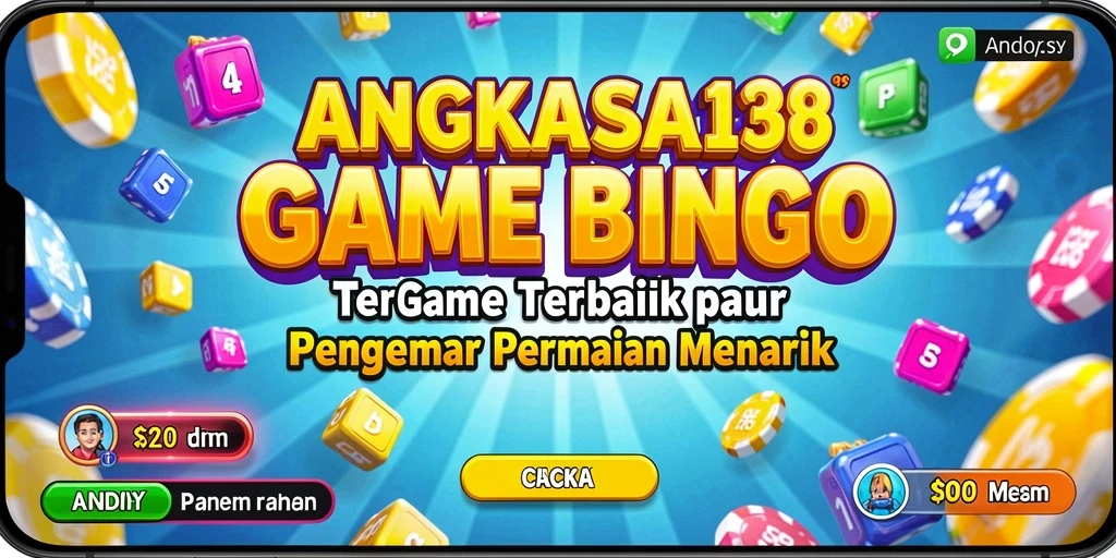 Screenshot gameplay menarik dari ANGKASA138 menampilkan keseruan bermain Bingo.