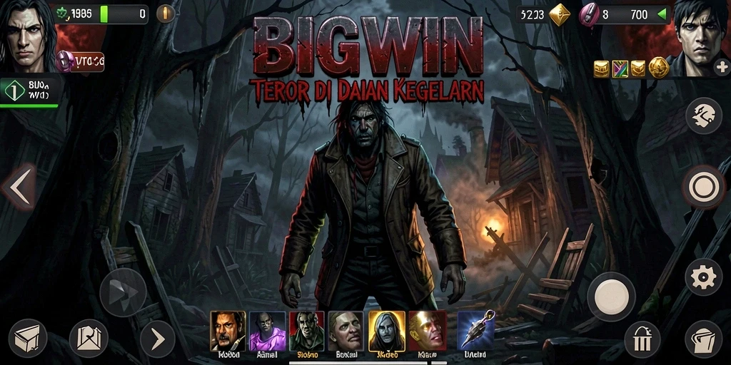 Screenshot menampilkan gameplay Horror yang penuh ketegangan dan ketakutan.