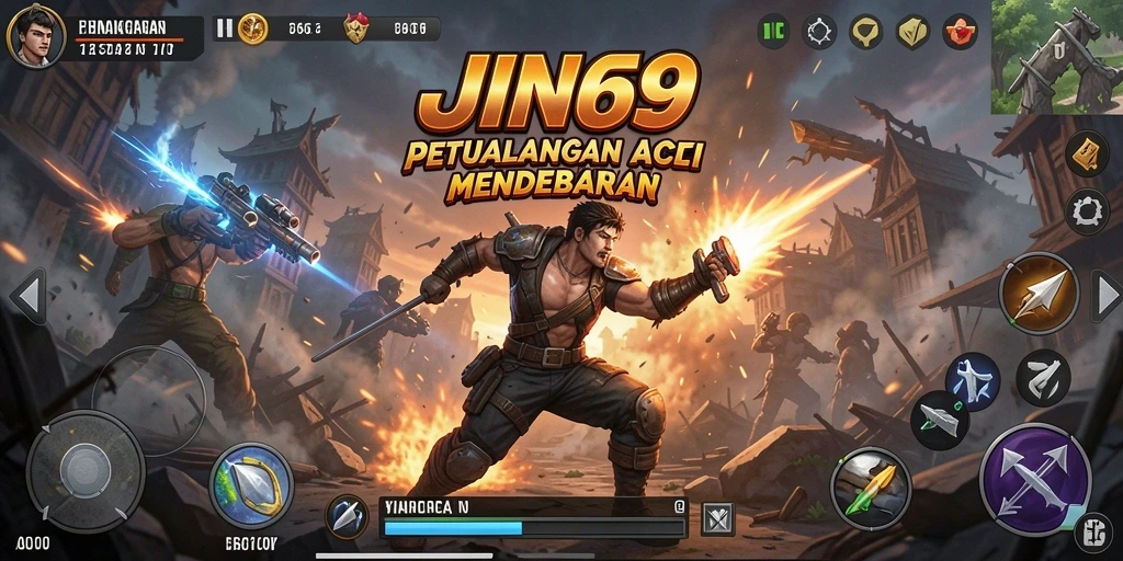 Gameplay menarik dengan aksi pertempuran yang mendebarkan.