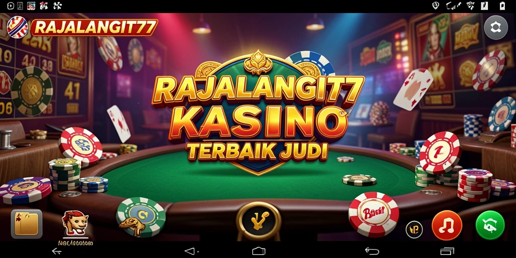 Tampilan gameplay mendebarkan di RAJALANGIT77 dengan berbagai permainan Kasino.